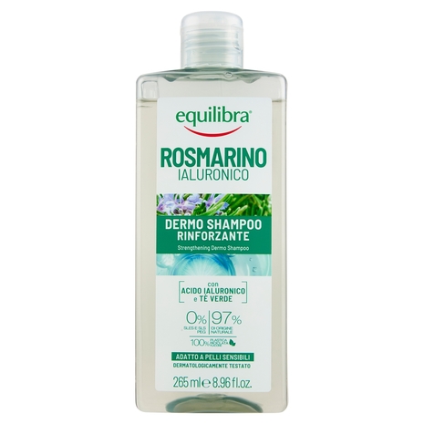 equilibra Rosmarino Ialuronico Dermo Shampoo Rinforzante 265 ml